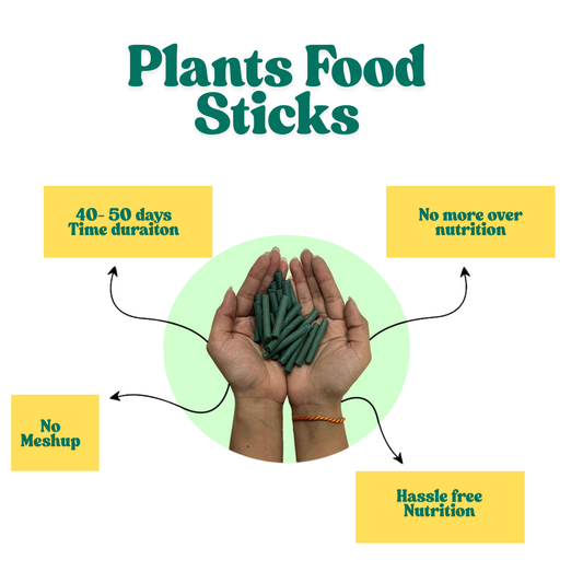 Plant Grow Fertilizer Sticks For Plants - 25 Stick
