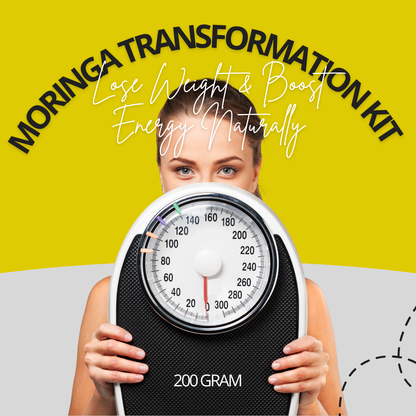 Moringa Transformation Kit- Lose Belly Fat, Boost Energy & Improve Digestion in 30 Days – Guaranteed!